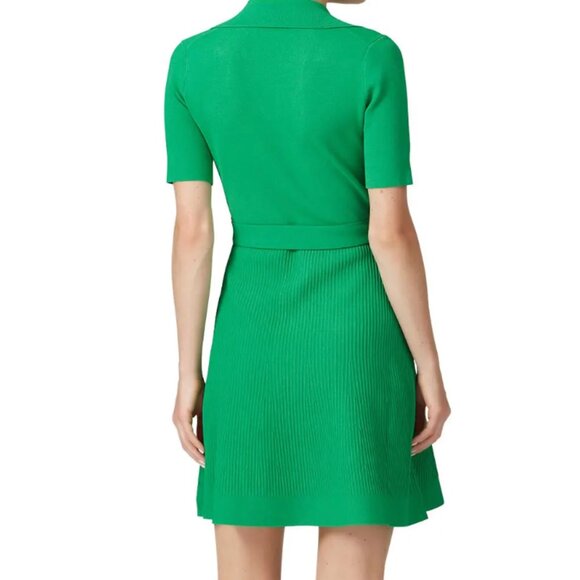 Diane Von Furstenberg Green Mini Dress - Picture 3 of 4